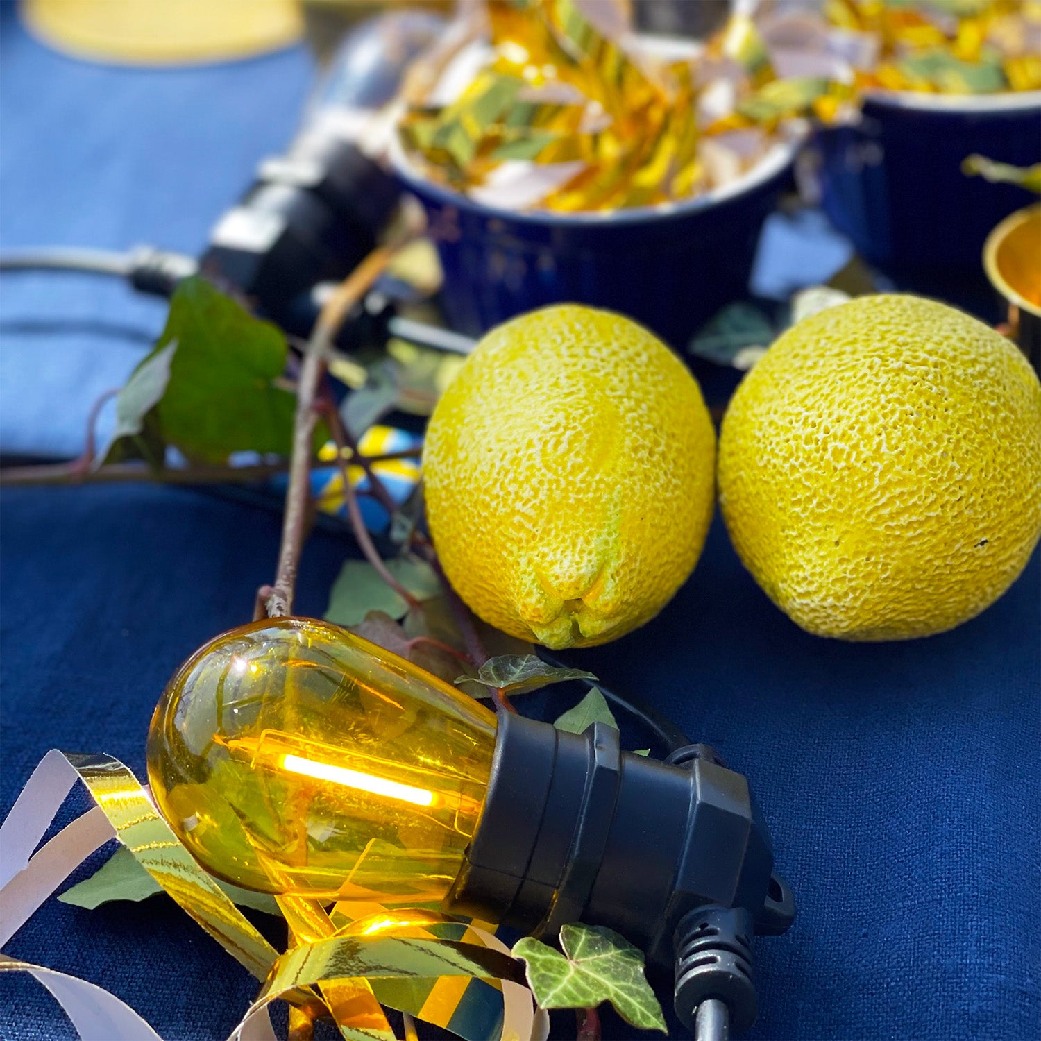 DECO BULB E27 12V ljuskälla (gul)