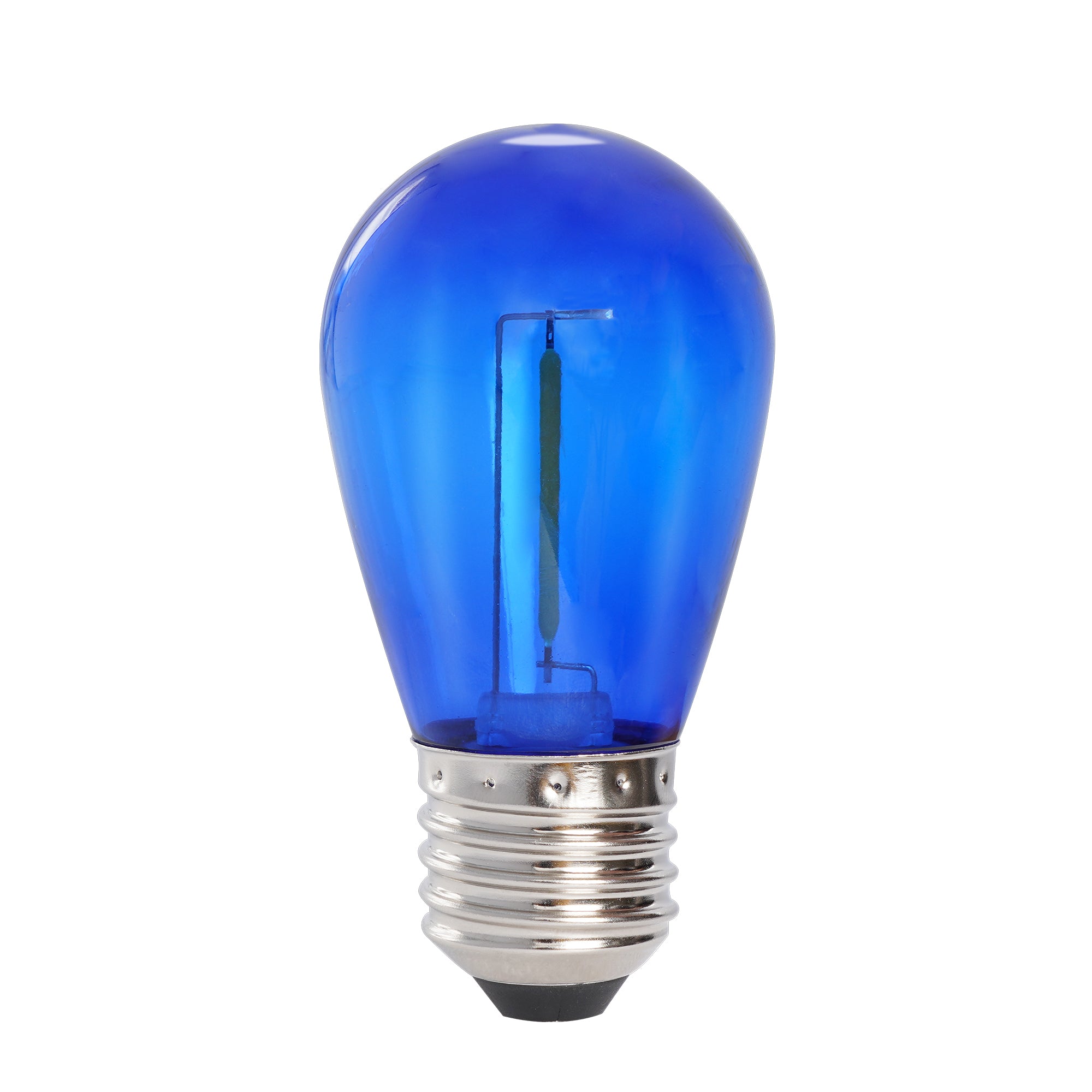 DECO BULB x 5, E27 12V (blå)