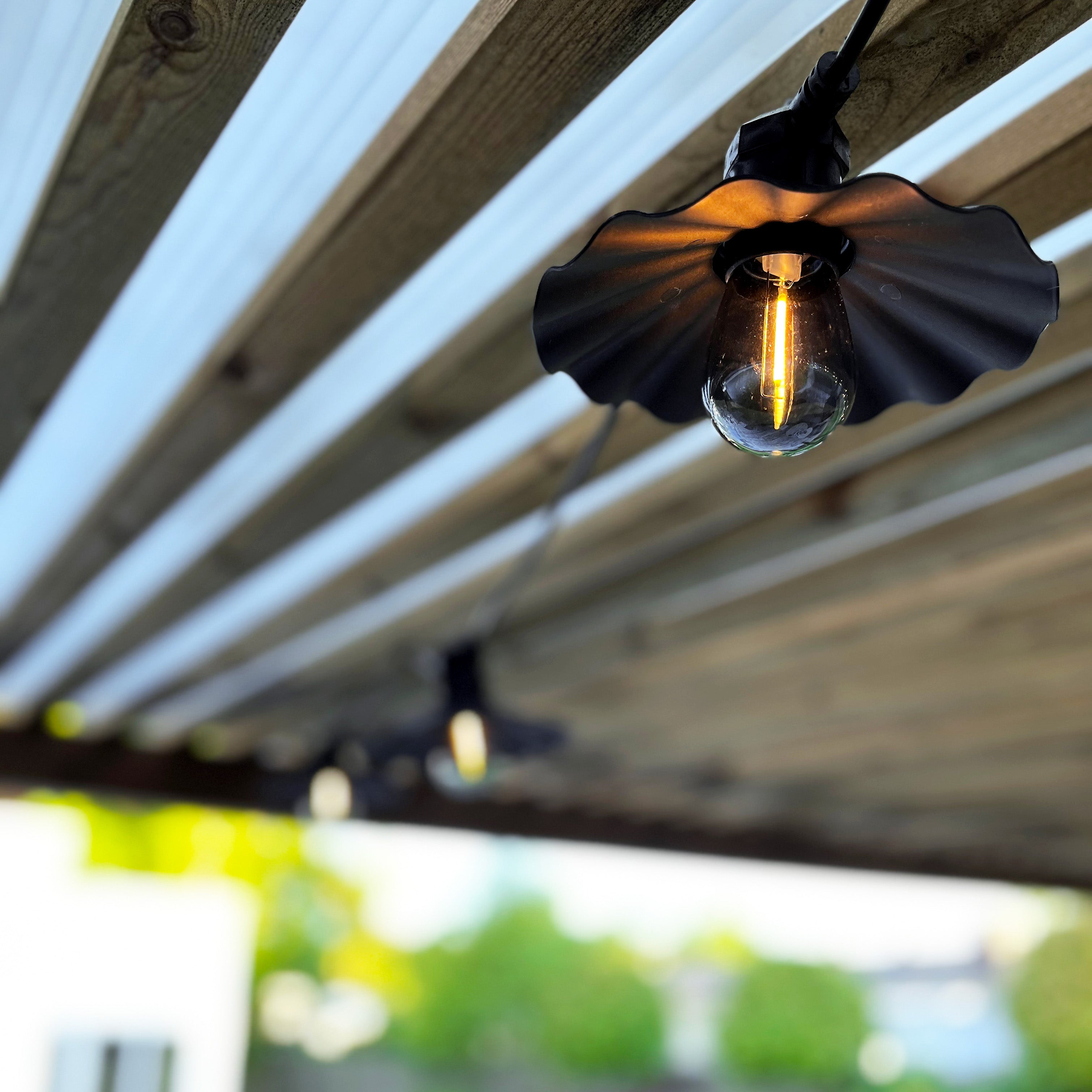 COSY SHADY festoon lights (warm white)