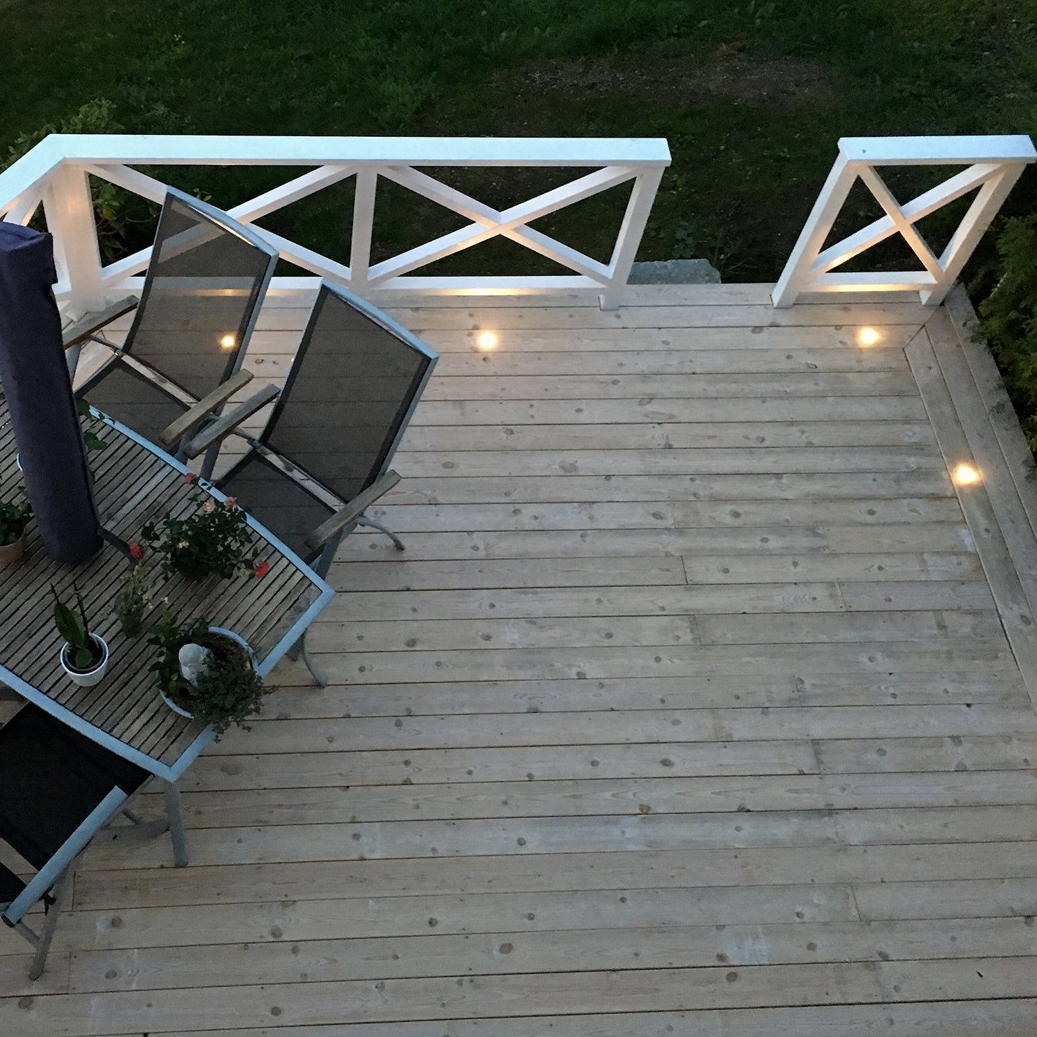 SPECTRUM x 1 indbygningsspots til terrasse