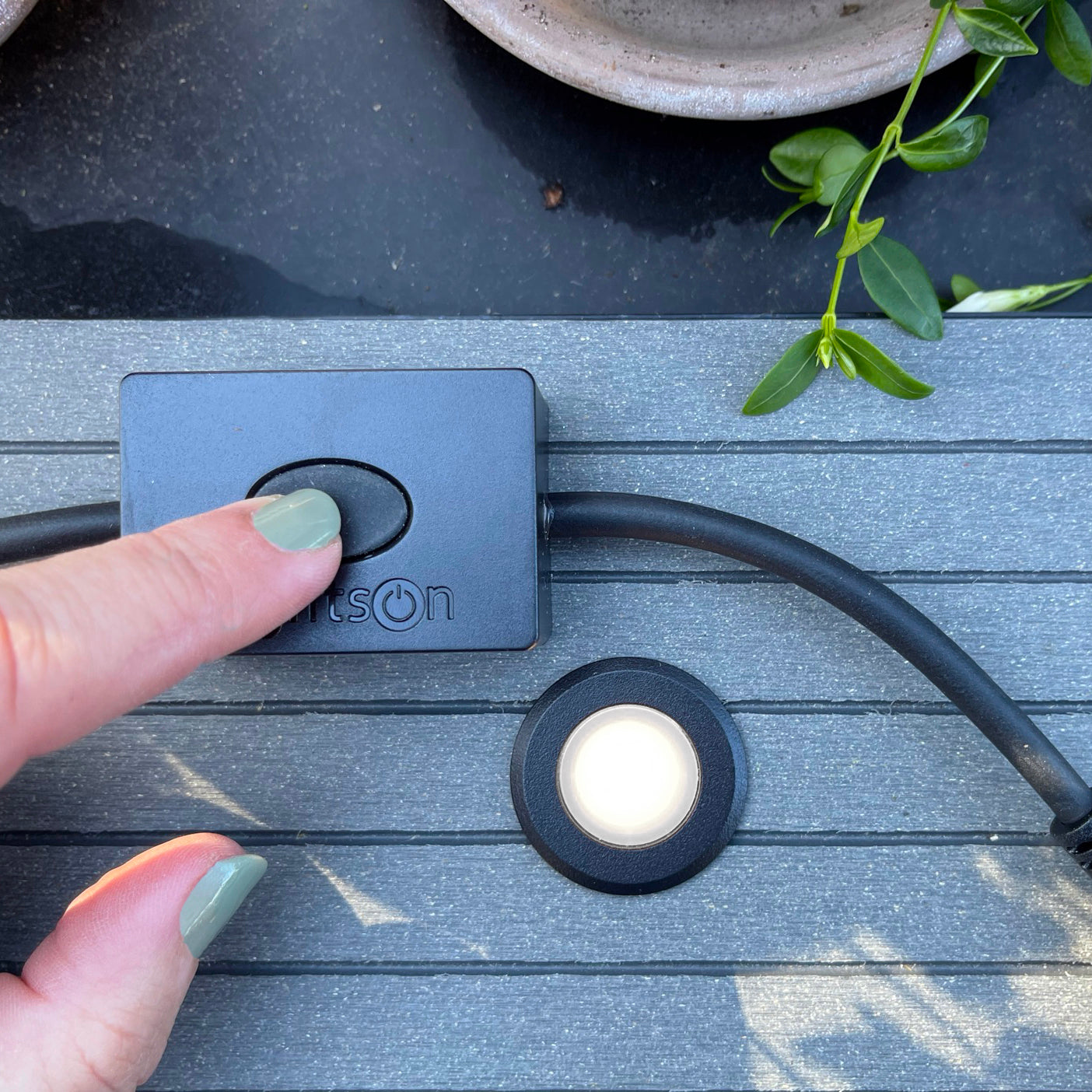 ORION x 1 deck light (black)