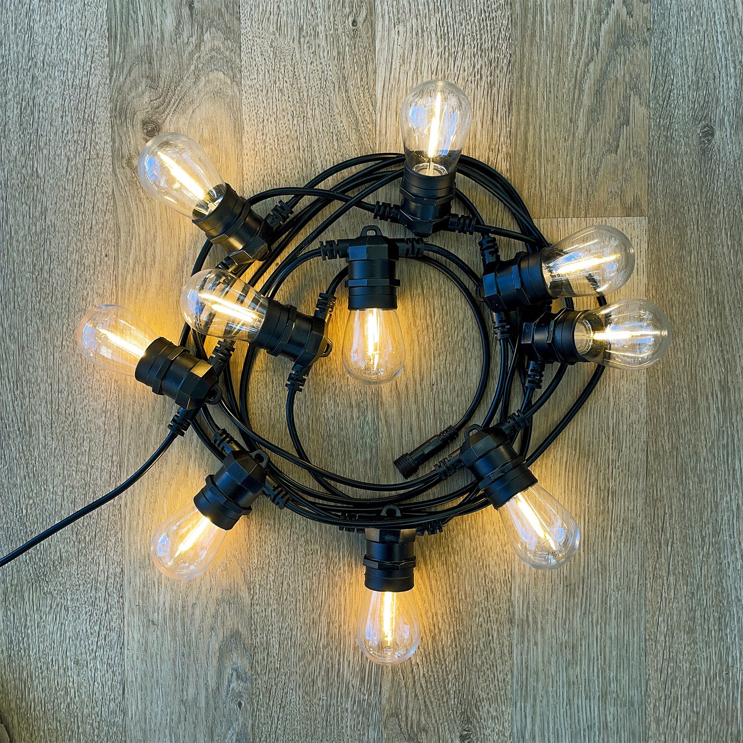 COSY festoon lights (smoke)